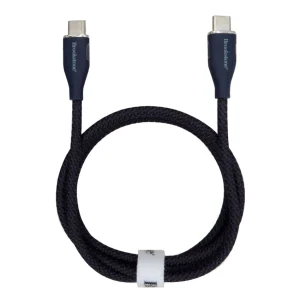 BROOKSTONE CABLE USB TIPO C A TIPO C DE 60W 1.22M AZUL