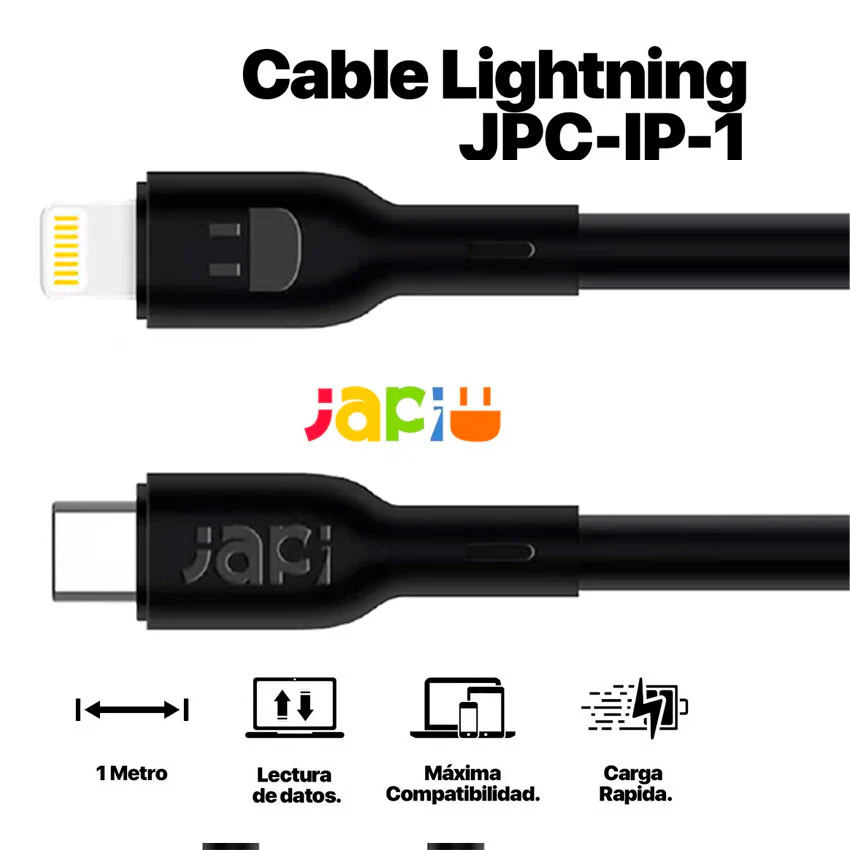CABLE USB TIPO "C" A USB LIGHTNING - Imagen 2