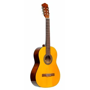 STAGG GUITARRA CLASICA 3/4 NATURAL C/FUNDA, AFINADOR