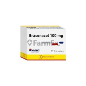 Itraconazol 100 mg x 15 cápsulas "Ley Cenabast" - AGOTADO