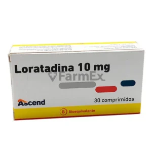 Loratadina 10 mg x 30 comprimidos