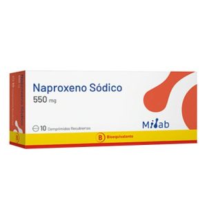 Naproxeno Sódico 550 mg x 10 comprimidos