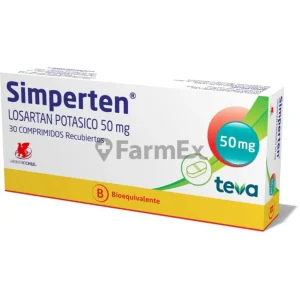 Simperten 50 mg x 30 comprimidos